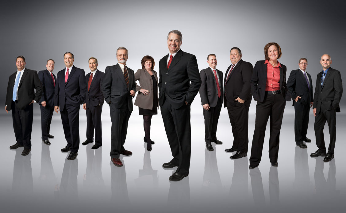 Large group corporate portrait