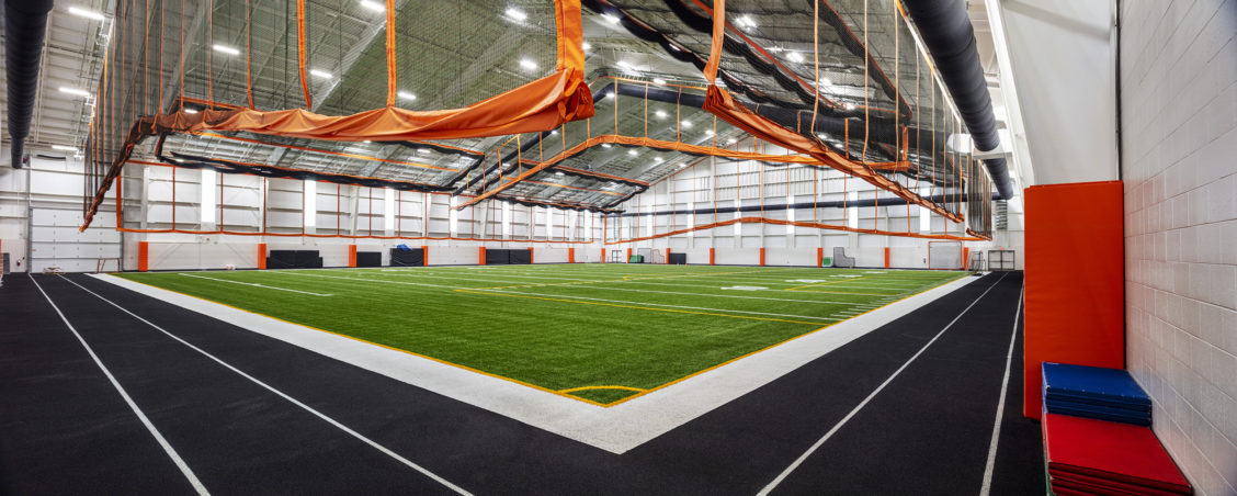 Indoor Football Gym Miron Architecture Architectural Photography