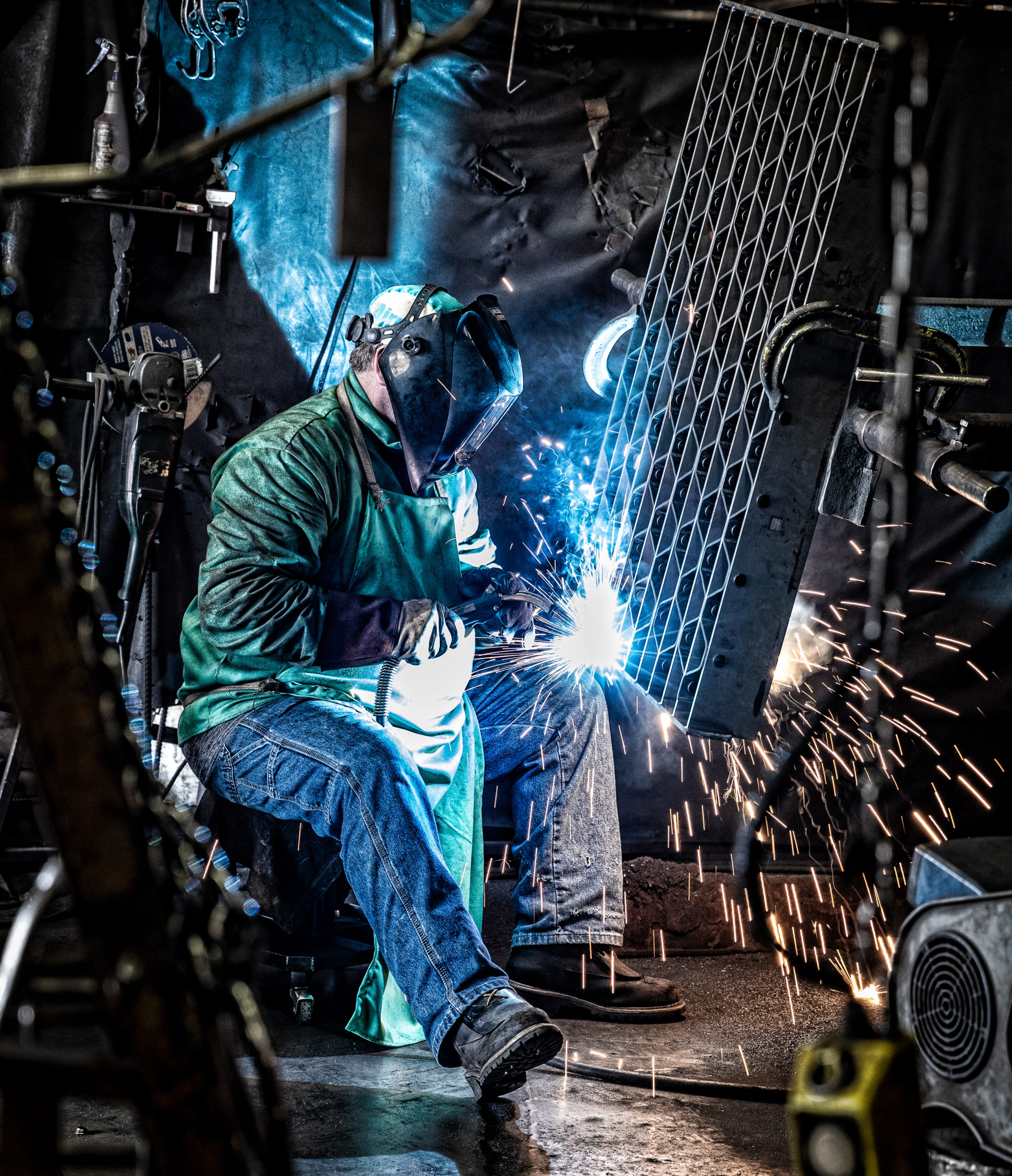 Neenah Foundry Welding Industrial Photography